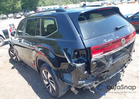 2024 Volkswagen Atlas 2.0T Se W/Technology из США, поврежденный, VIN 1V2JR2CA3RC554010